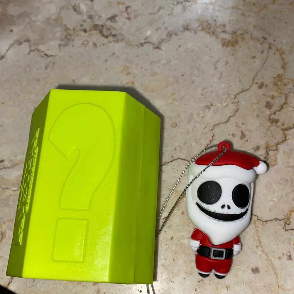 Santa Jack Skellington Nightmare Before Christmas Hallmark Mystery Ornaments